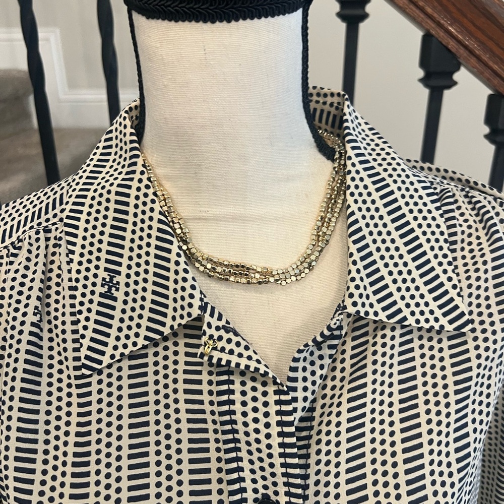 Tory Burch Blouse - Size 14 - Picture 4 of 10